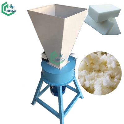 Waste Plastic Products Most Popular Small Foam Crushing Waste Sponge Crusher Shredder Foam Machine